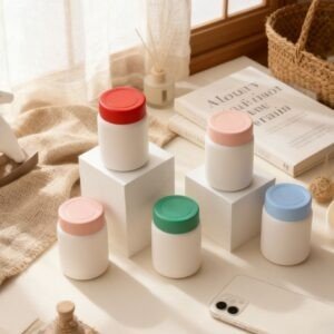 Stainless Steel Insulated Food Bowl | Screw Cap & Strainer | Leakproof | 180 ML | Assorted Colors | Box Packing