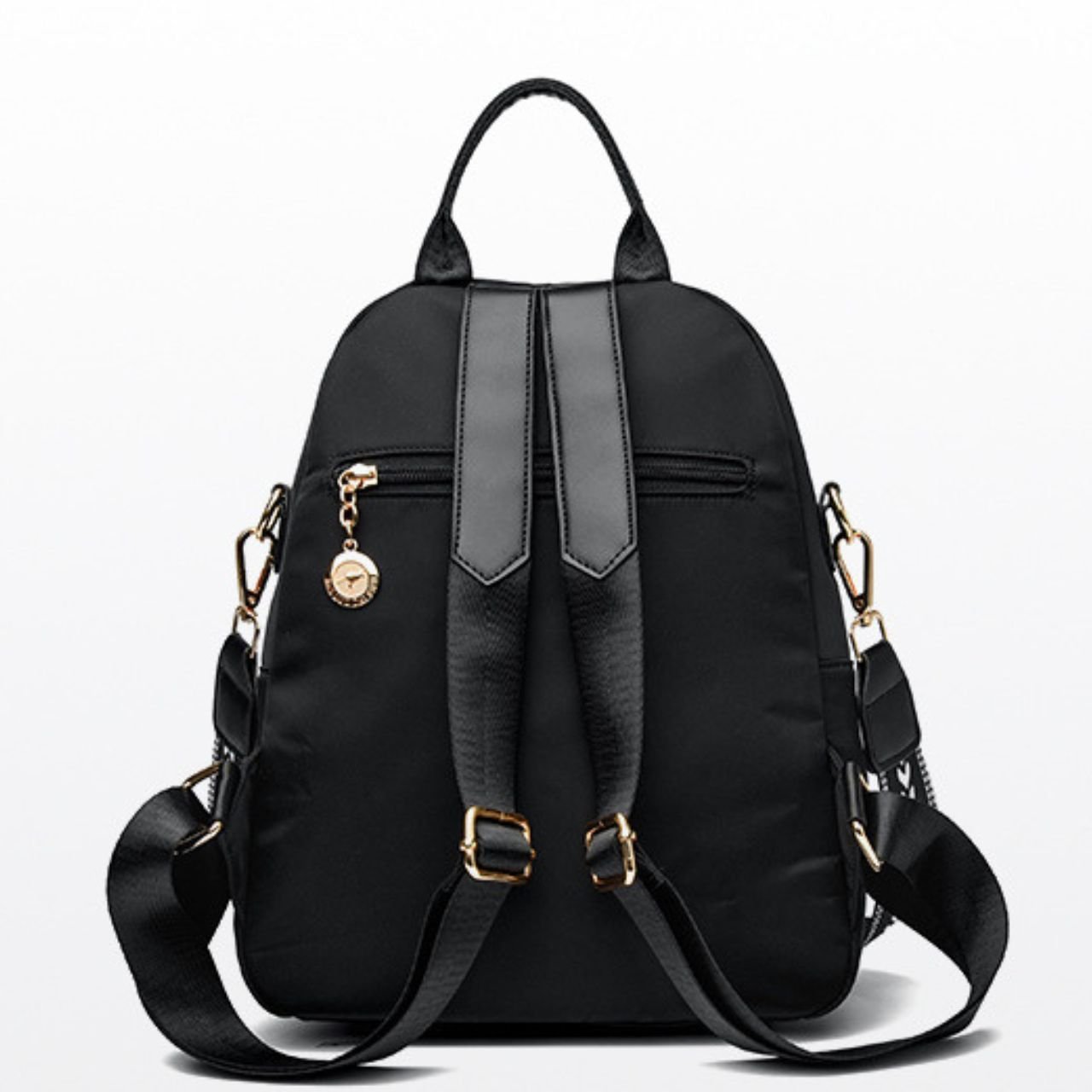 Premium Polyester Ladies Backpack | Multi Pocket | Travel & Everyday Use | Adjustable Shoulder Strap | 25x8x30 Cm | Assorted Colors | OPP Packing - Image 4
