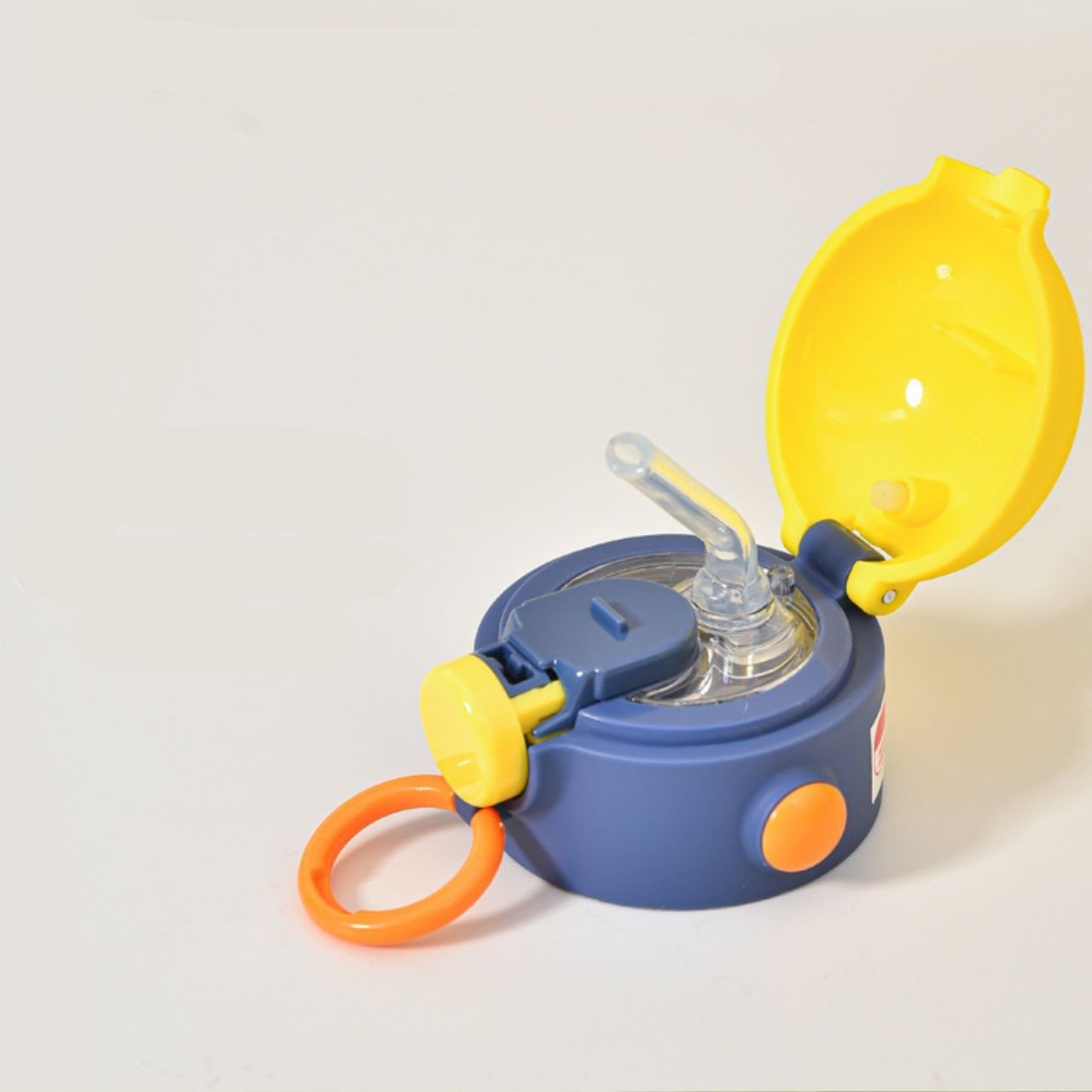 Stainless Steel Insulated Kids Sipper with Strap & Silicone Sleeve | Dual Cap | Portable & Leakproof Design | 500 ML | Assorted Colors | Box Packing - Image 4