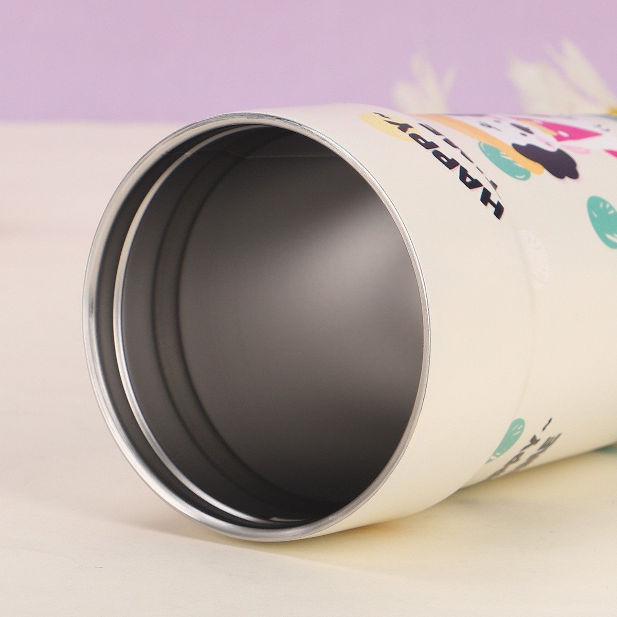 Stainless Steel Insulated Coffee Sipper with Straw & Carry Band | Portable & Leakproof | Cartoon Print | 500 ML | Assorted Prints | Box Packing - Image 10