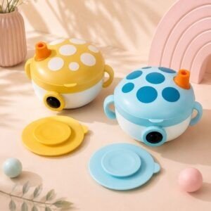 Stainless Steel Insulated Bowl with Lid & Handle | Portable & Leakproof | 500 ML | Multipurpose Use | Assorted Colors | Box Packing