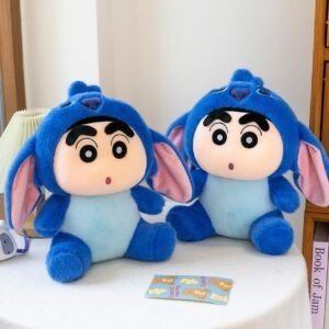 Shin-chan Plush Toy in Animal Costume | Soft & Cuddly Stuffed Toy | Washable & Imported Skin | 30 Cm | OPP Packing
