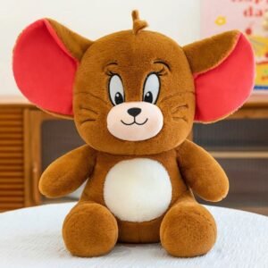 Cute Baby Tom and Jerry Plush Toy | Soft Stuffed Cartoon Doll | Washable & Imported Skin | 30 Cm | Assorted Colors | OPP Packing