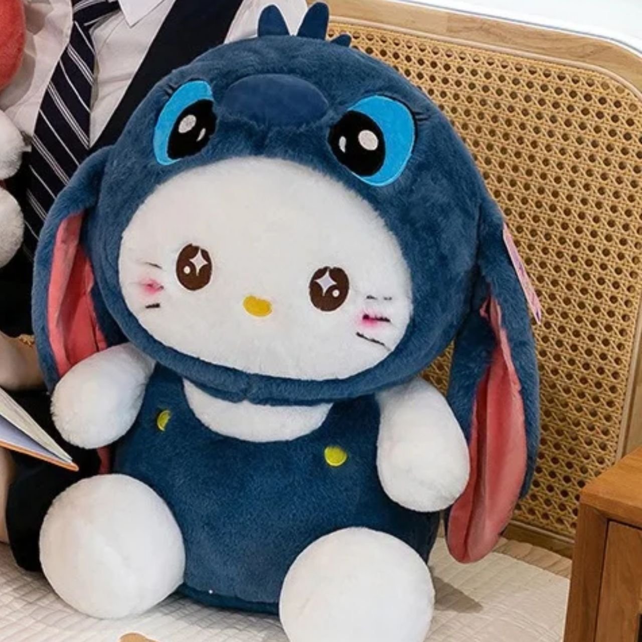 Cute Kawaii Dragon Cat Plush Toy | Soft Stuffed & Huggable Toy | Imported Skin | Washable | 45 Cm | OPP Packing - Image 2